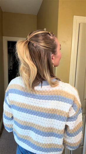 Game Changing Half Pull Through Ponytail Tutorial