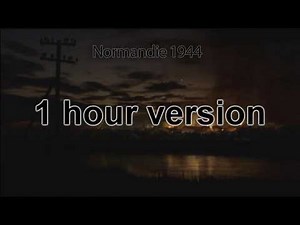 WWII Normandie War Sounds Ambience Theme 1 hour version