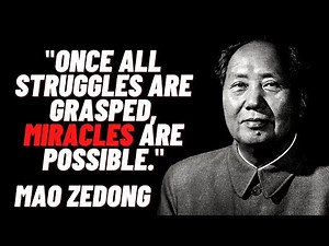 Mao Zedong Quotes - We Must Think Big