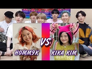 BTS REACTION Homm9k Vs Kika Kim