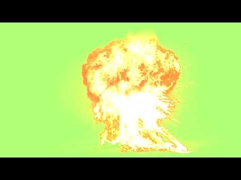 Fire Green Screen Video || Intense Flame Overlay || Chroma Key || Content For Creators