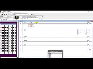 Programação em Ladder - Aula 01 - simulador IO e temporizador Timer on Delay