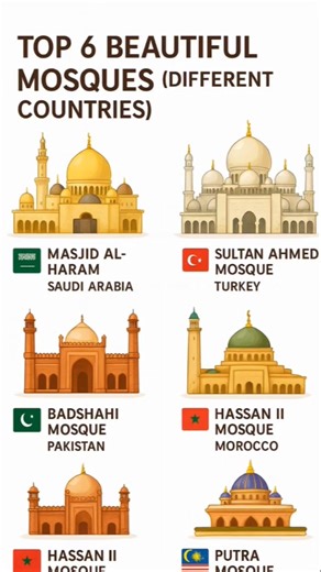 Top beautiful Mosques #crazilyfunny