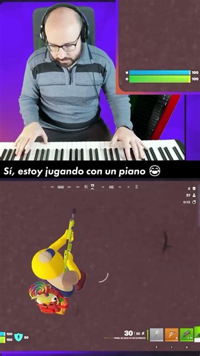 👉 Playing The Amazing Digital Circus' End Theme while playing Fortnite 🎹🔥
