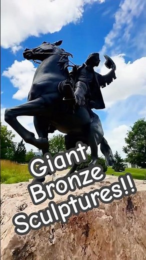 Omaha’s Giant Bronze Sculptures Will Amaze You!