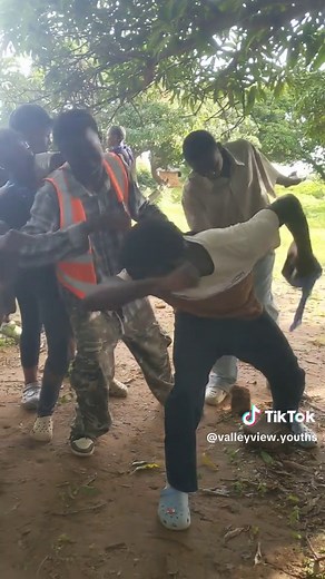 Youths in Camp Vibes Celebrating Together