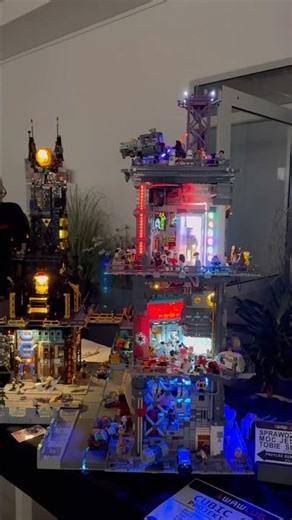 Huge LEGO MOC - Cubic City made by WawLUG members 🔥 #lego #legomoc #legostarwars #starwars