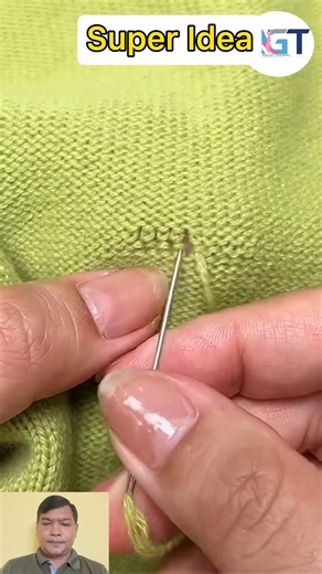 how to repair big hole in clothes | sewing for beginners | how to repair damage | do it yourself