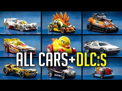 Hot Wheels Unleashed | ALL CARS + DLC CARS | 106 CARS [4K]