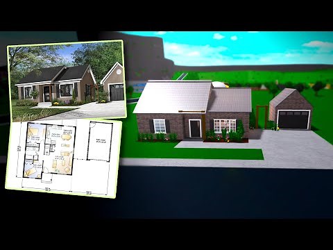 I Made a Bloxburg House USING Floorplans.com!!