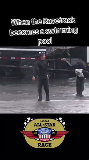 When the Racetrack Becomes a Swimming Pool
