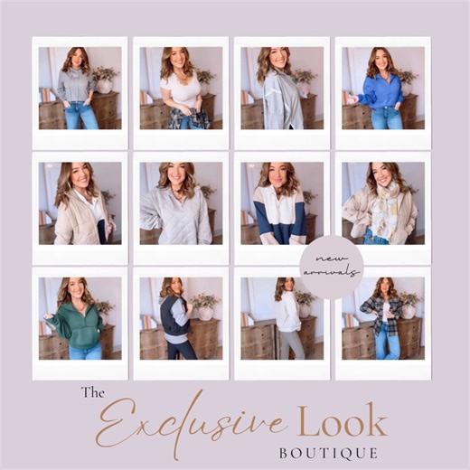✨ Sneak Peek: The Cozy Confidence Edit ✨ Multiple styles and colors of cozy hoodies, flattering leggings, puffer vests & jackets, plus new denim in slimming silhouettes — all designed to keep you comfortable, confident, and styled for everyday life. Your new go-to lineup for laid-back days and on-the-go moments 🤍 🕗 Goes live tonight at 8PM CST 💌 Email subscribers get early access | The Exclusive Look
