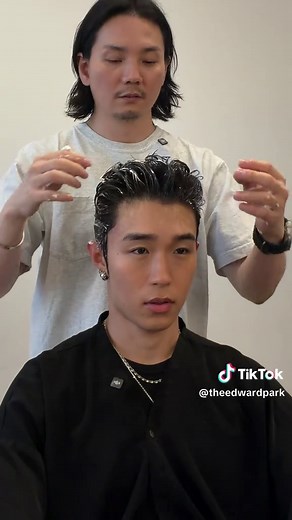 Short Curly Korean Perm for Men — Summer Korean Perm Style