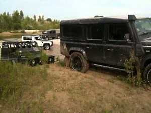 Land Rover Defender 110 Td4 off road