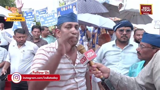 1.9K views · 18 reactions | In Lucknow, BSP activists protested against the Supreme Court's decision on SC/ST reservation classification. They demonstrated at the Ambedkar statue, demanding the Supreme Court to withdraw its ruling and to end the political debate surrounding the issue. #Lucknow #SupremeCourt #BSP #ReporterDiary (#AbhishekMishra) | India Today | Facebook