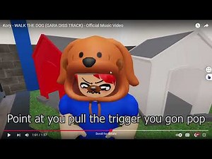 WALK THE DOG GARA DISS TRACK Official Music Video #pov