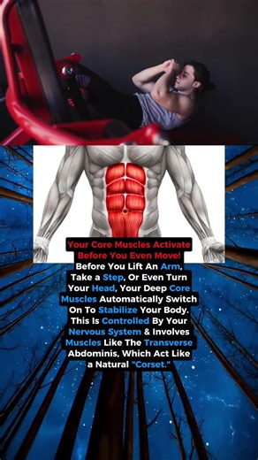 The Hidden Power of Your Core Explained! 🤯 #science