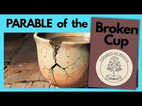 A man keeps filling a leaking cup and wonders why he’s always broke Lesson fix financial leaks befo