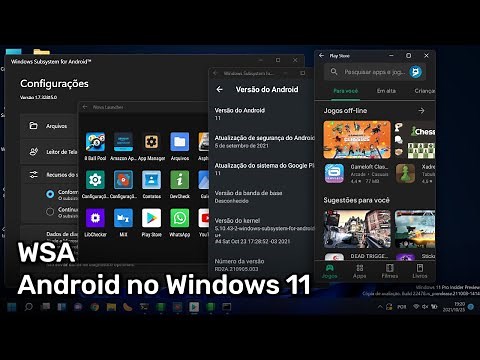 Windows Subsystem for Android! - Rodando Android no Windows 11