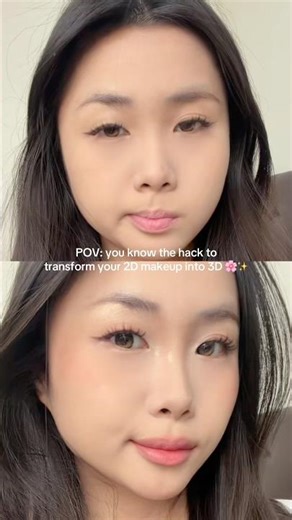2D to 3D Makeup Tutorial ✨