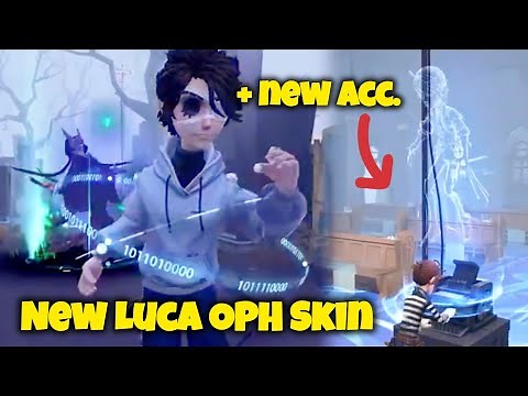 NEW OPH Luca Prisoner Skin + Acc. GAMEPLAY PREVIEW Identity V