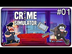 SONO UN LADRO CHE FA LE SPEEDRUN: QUANTO RIESCI A RUBARE IN 10 MINUTI?? | Crime Simulator - ep.01