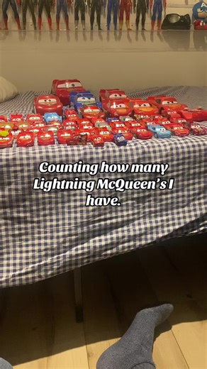 52 McQueen’s in total 👌🏻#pixarcars #lightningmcqueen #collection #collectibales #carsdiecast