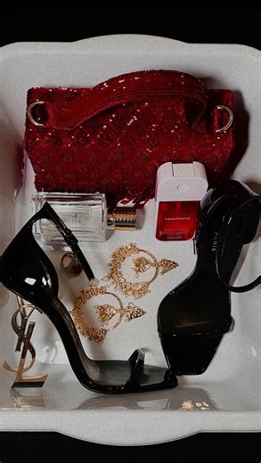 HOUSE OF ORIA on Instagram: "Night flight energy ❤️ No need to explain. @ysl, @exnihiloparis, @touchland, and House of Oria’s ruby red touches, featuring new products dropping soon 👀"