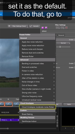 Set a custom default preset in Neat Video Tools → Preferences → Defaults → Specified custom preset and save hours. Apply the plugin, load a noise profile, and get consistent, pro results across clips. ⚡️ Try the demo: https://www.neatvideo.com/download 🔽 — or buy now: https://www.neatvideo.com/discover 🛒 #NeatVideo #VideoEditing #PostProduction | Neat Video