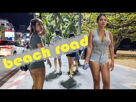 Night! Beach Road Pattaya Charming Walk. May 2026