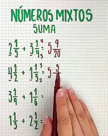 ✅ Aprende a Sumar números mixtos ✅ | Juegos Matemáticos