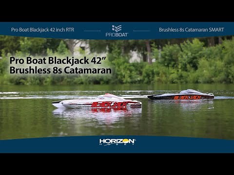 Pro Boat Blackjack 42" Brushless 8s Catamaran RTR