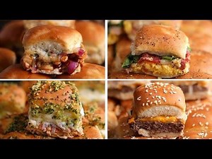 ★ SLIDERS 4 WAYS ★ FULL RECIPE IN THE COMMENTS BELOW! Get more recipes - Quick and Easy Recipes - Delicious Food - Best Cooking and Recipes App: # iOS App: https://goo.gl/tMQya3 # Android App: https://goo.gl/0oEhiZ | Tasty Food