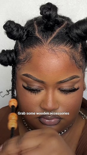 Traditional Bantu Knots Tutorial with a Twist Inspired by Rihanna