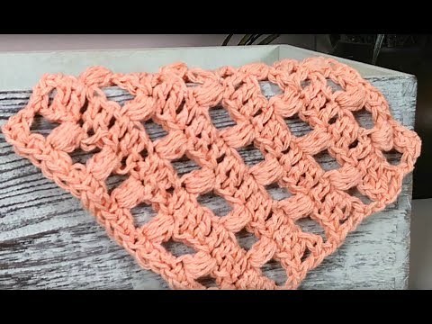 Crochet Puff Stitch Tutorial