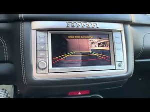 Ferrari California Parking Sensors and Backup Camera #ferrari