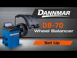 Dannmar DB-70 Wheel Balancer Set Up Tutorial
