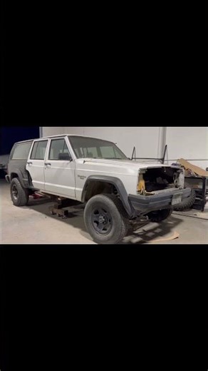 Stretching a Jeep Cherokee XJ… turning it into something Jeep never built.