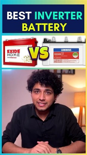 Luminous vs Exide ⚡ Which Inverter Battery is BEST for Home?