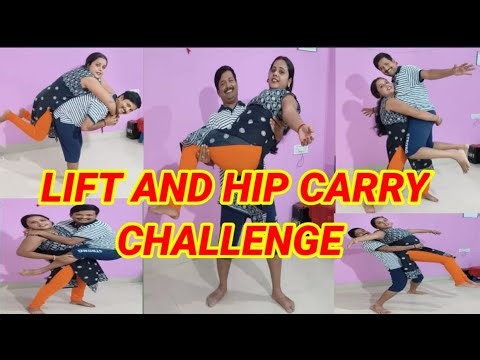 Lift and Hip carry challenge//funny video