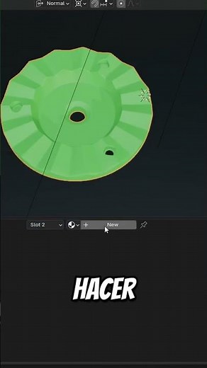 Aprende con Blender a utilizar el slot de materiales, texturas con Blender.