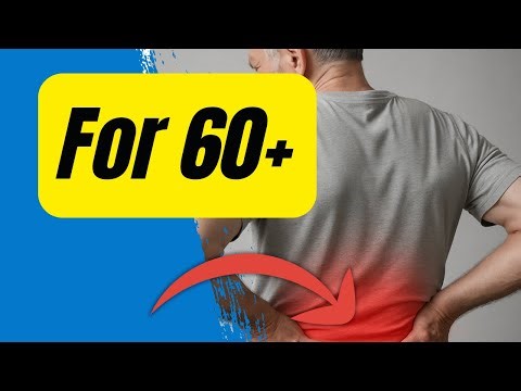 4 BEST STRETCHES for LOWER BACK PAIN (Safe for Seniors 60+)