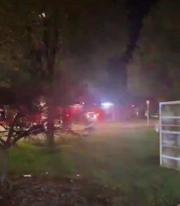 4.4K views · 47 reactions | Head on collision: From a community reporter: Homes and Washington in front of the Kroger‘s gas station Black car heading east, swerved into the westbound lane and hit a lady head on. Only one person in the car and the driver is being transported to the hospital. | Lansing's Most Wanted | Facebook