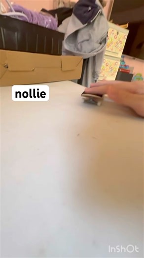 Finally landed a clean nollie! #fingerboard #tricks #fyp #viral #nollie