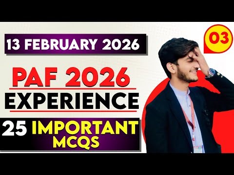 Paf today test experience 2026|Paf test experience 2026|Paf initial test experience 2026|9 Feb 2026