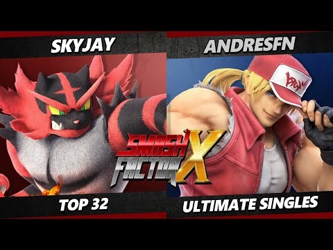 Smash Factor X - Skyjay (Incineroar) Vs. AndresFn (Terry) Smash Ultimate - SSBU