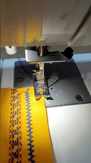 ⚡Fast & Easy Semi Overlock Stitching! Usha Stitch Magic in Action! #sewingtips #ushastitchmagic