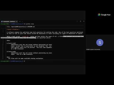 Week 9 | Solve with Instructor | T3-2025