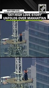 Marriage proposal unfolds atop Empire State Building after daring climb
