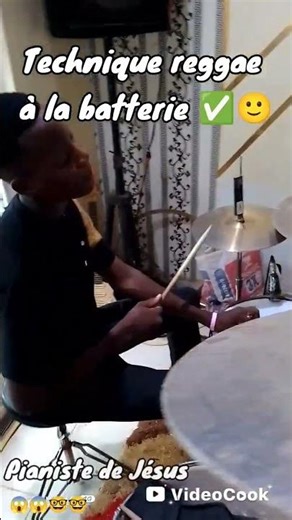 Comment jouer du reggae a la batterie / Technique reggae batterie pour debutant #cours #drummer